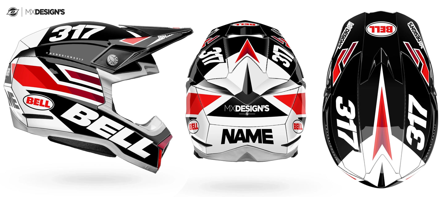 BELL SERIES 1 Graphics kit