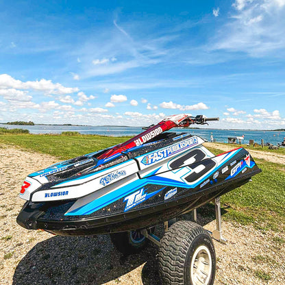 100% Full custom Graphics Kit stand up jetski