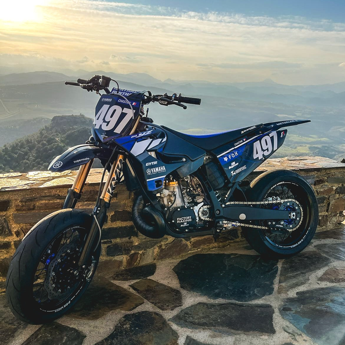 100% Full custom Graphics Kit supermotard