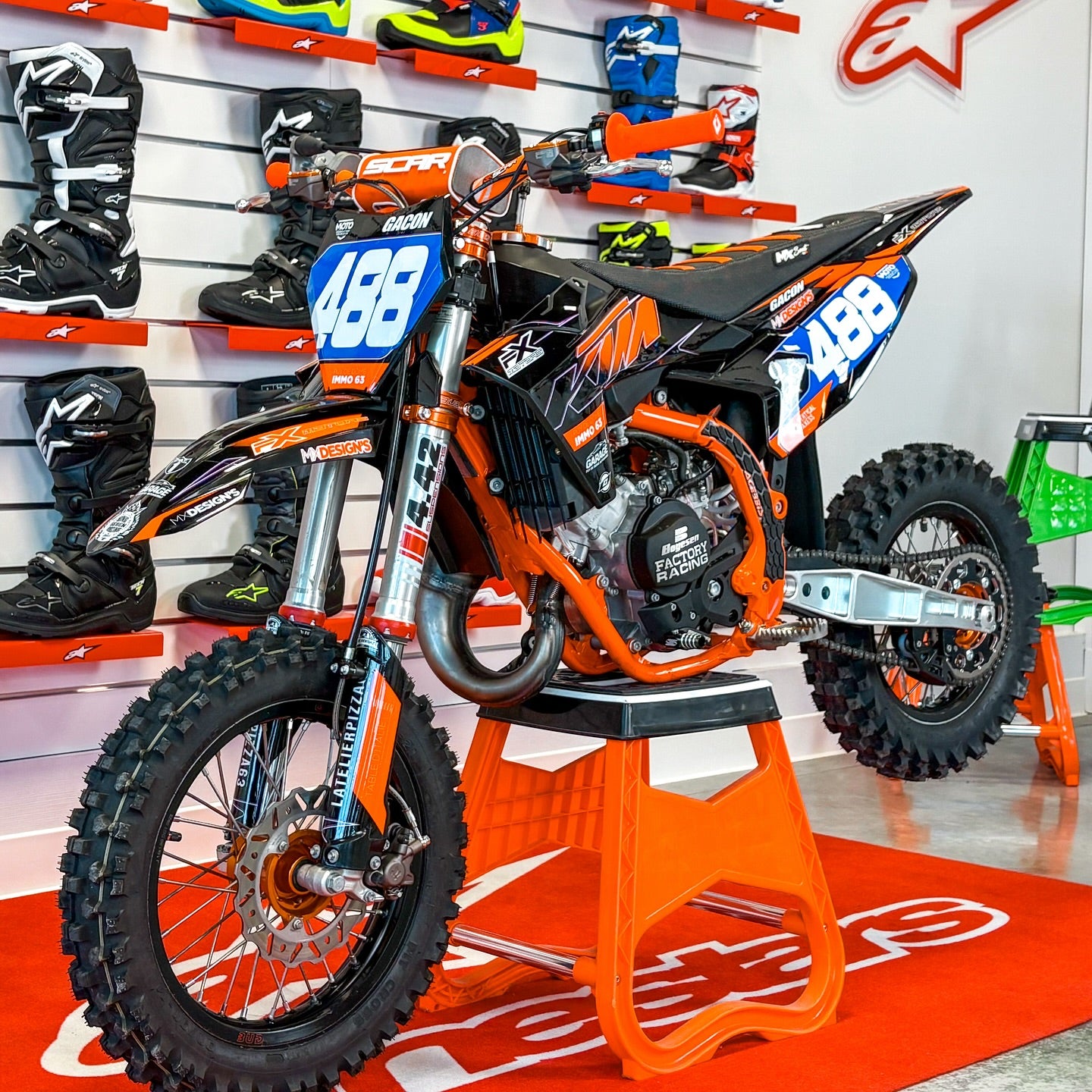 100% Full custom Graphics Kit