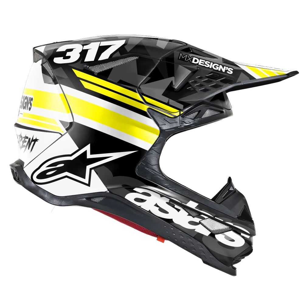 Kit déco casque ALPINESTARS MXDS Series