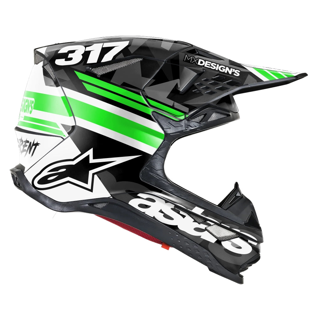 Kit déco casque ALPINESTARS MXDS Series