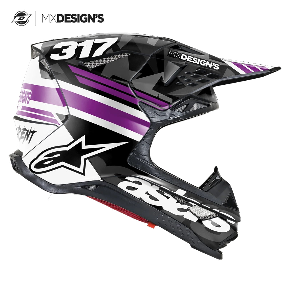 Kit déco casque ALPINESTARS MXDS Series