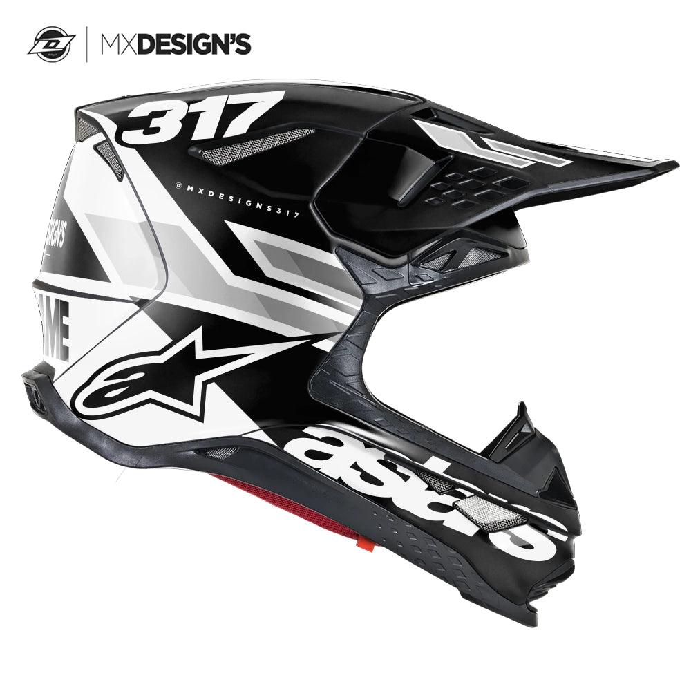 Kit déco casque ALPINESTARS SERIES 1