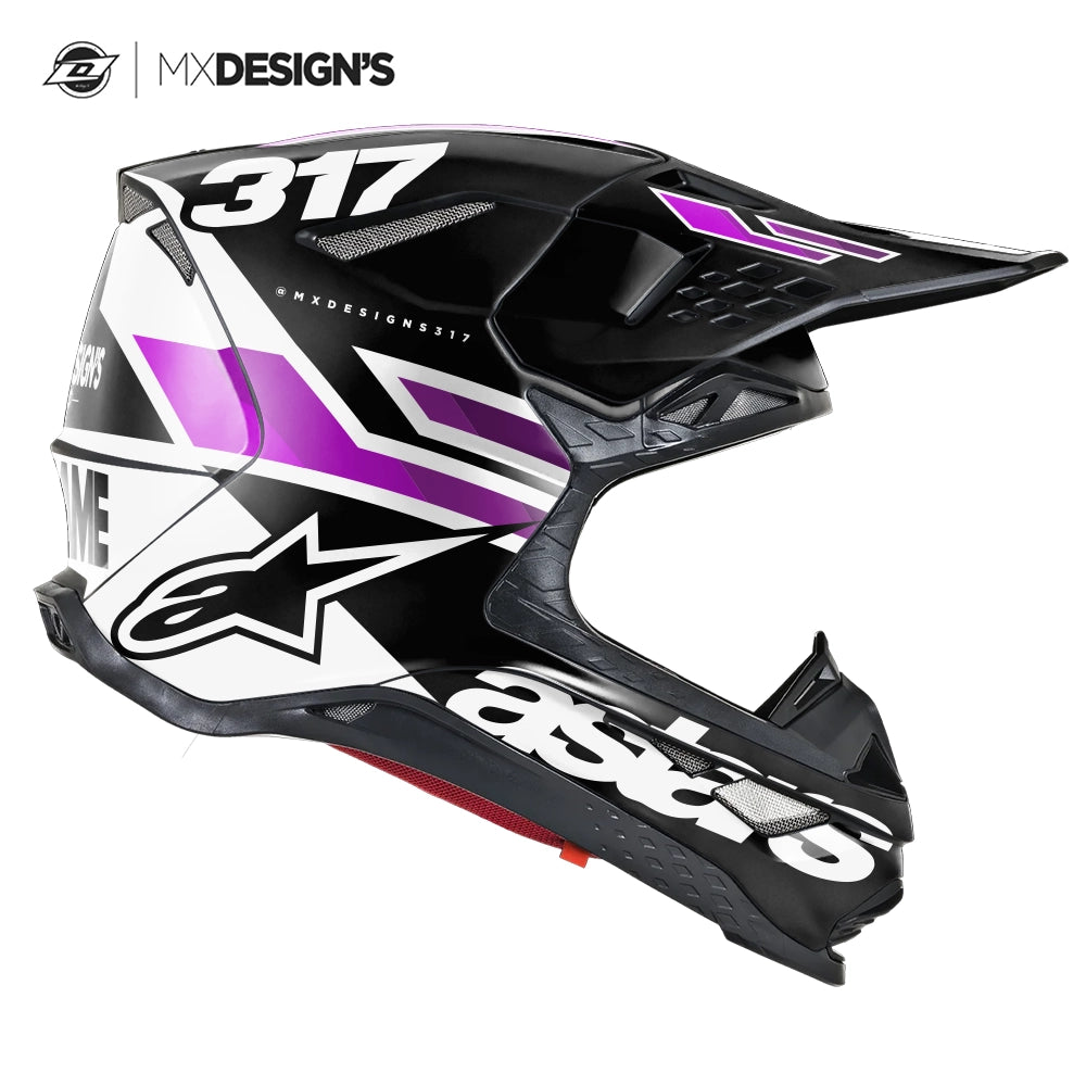 Kit déco casque ALPINESTARS SERIES 1