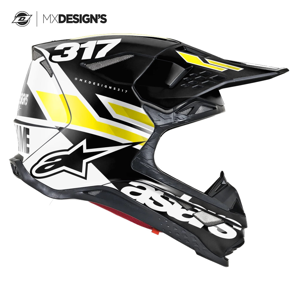 Kit déco casque ALPINESTARS SERIES 1