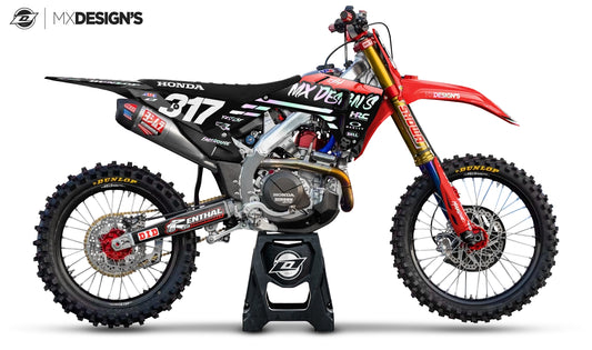 kit deco honda crf cr fasthouse mx designs