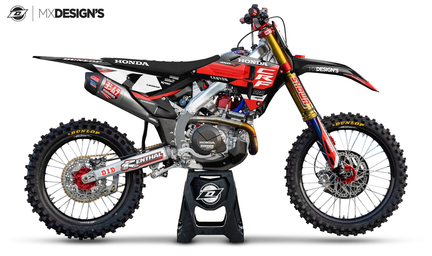 CRF honda kit deco graphics Jett Lawrence HRC