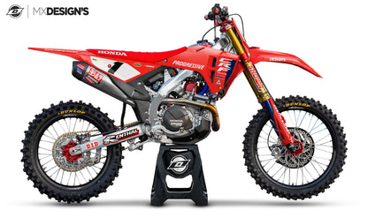 Honda CRF/CR 2025 FACTORY Series Graphics kit – Mx Design'S : kit Honda CRF/CR 2025 FACTORY Series Graphics kit – Mx Design'S : kit